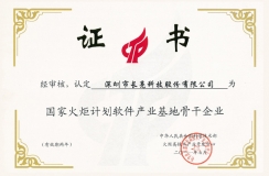 CA88集团官网科技入选“国度火炬打算软件产业基地骨干企业”